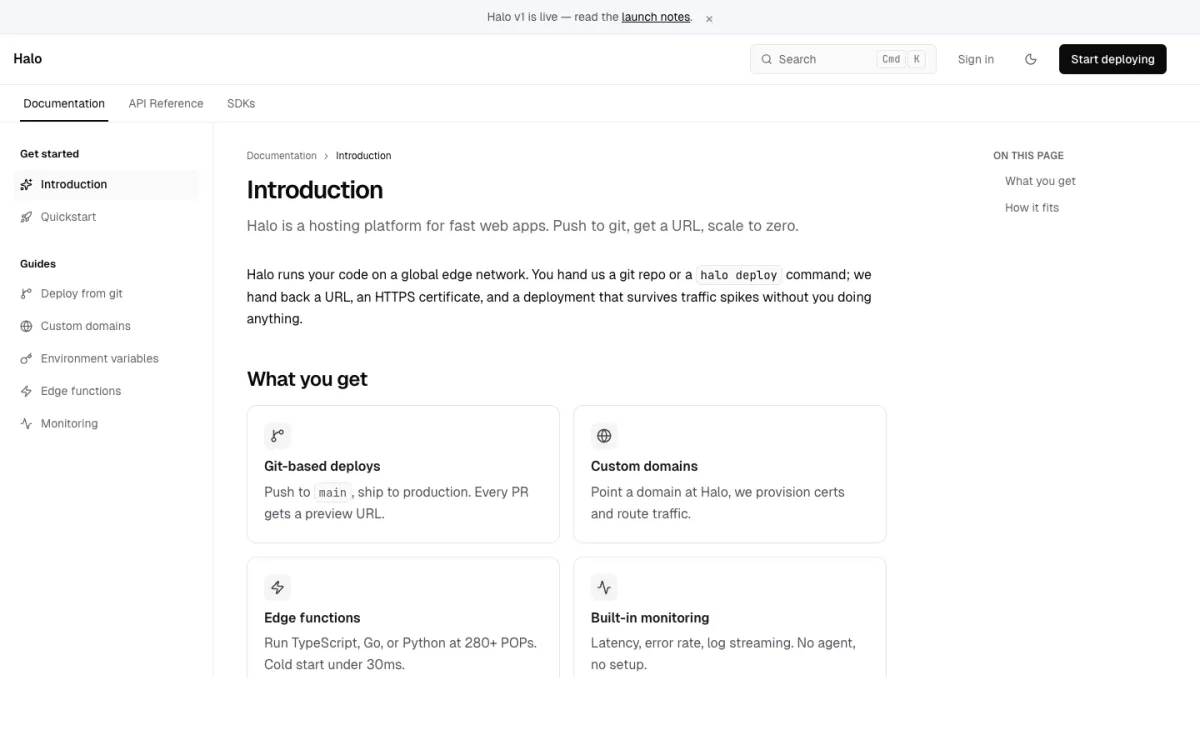 Geist live demo